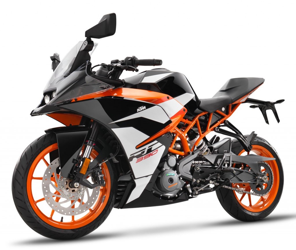 KTM 2017 RC390 with new Graphics