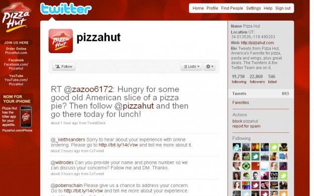 New initiative By Pizza Hut To Show presence On Social Media