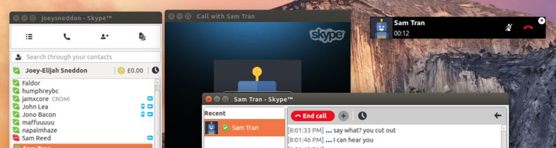 One may review that Skype Audio calls now take a shot at Chromebook