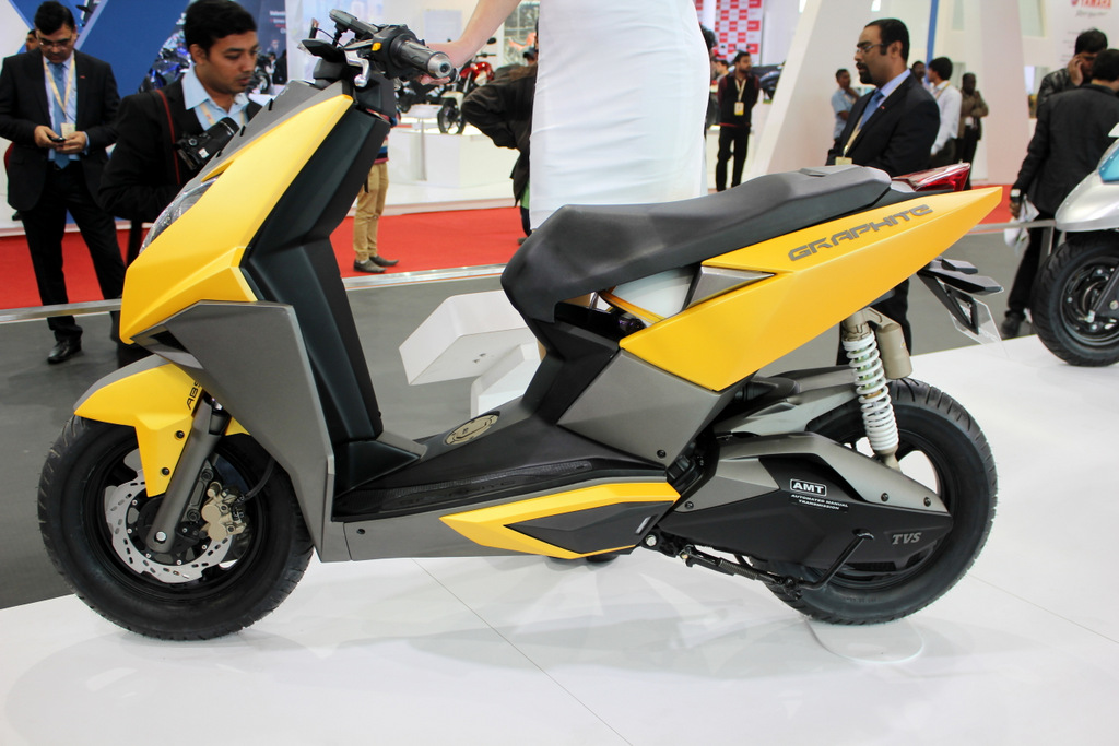 TVS Graphite Concept Scooter at 2014 Auto Expo