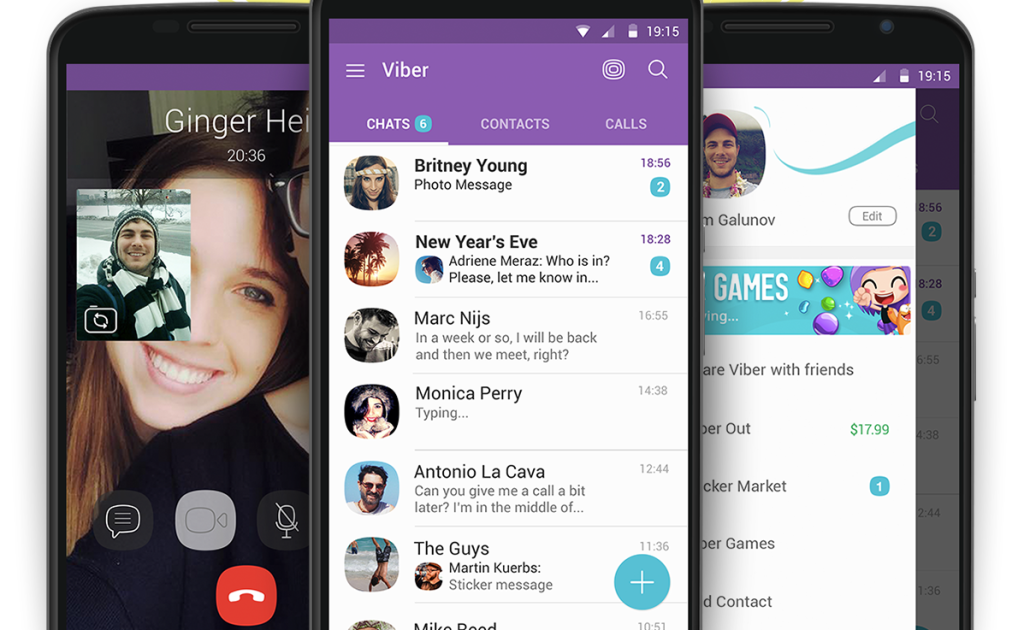 Viber is a messaging app with 711 million+ users