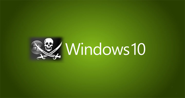Piracy prohibition by windows 10