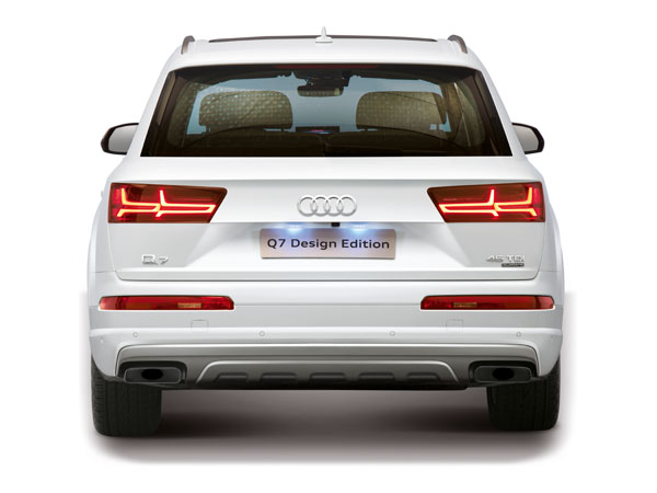 Audi Q7 Design Edition from rear front